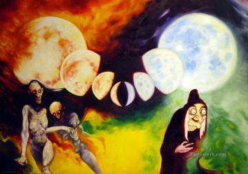 witches sabbath Painting - witches 11